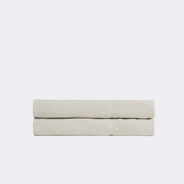 Natural Linen Fitted Sheet – Breathable Flax Bedding